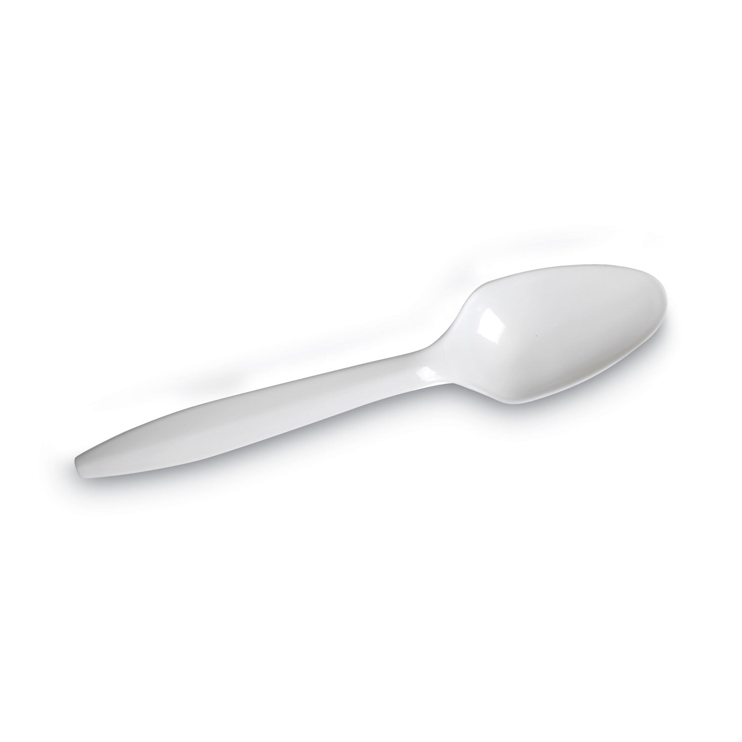 Dixie Medium-weight Disposable Teaspoons by GP Pro - Spoon - 1000 x Spoon - White - 1000 / Carton