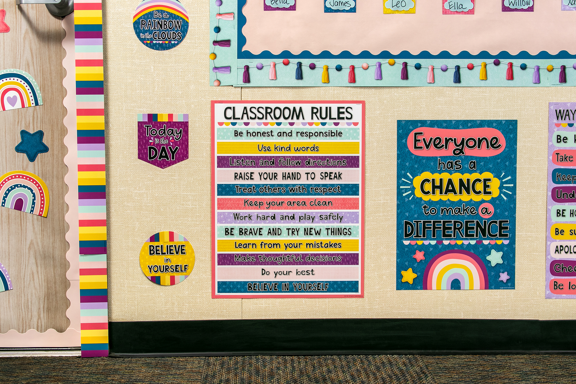 Oh Happy Day Classroom Rules Chart
