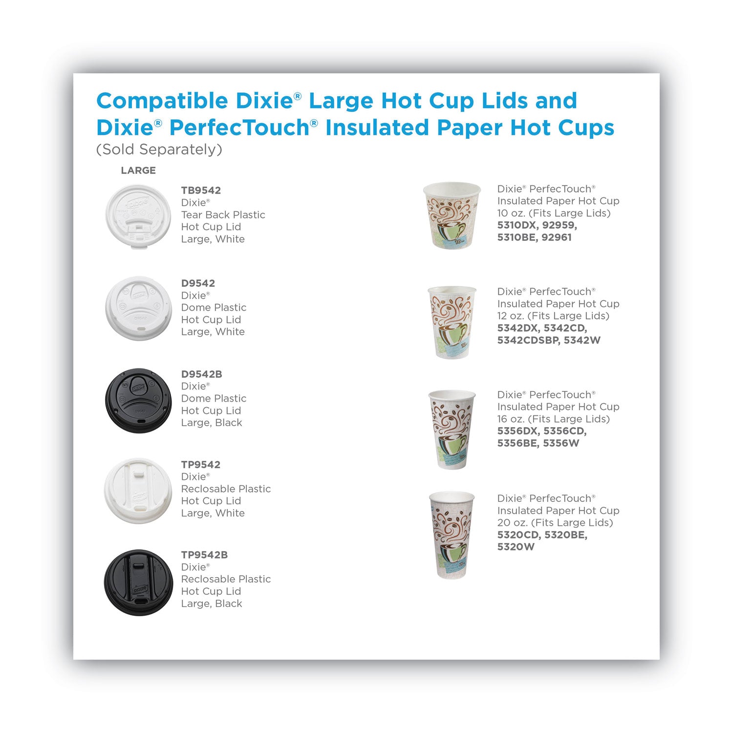 Round - Plastic - White - 100 / Pack