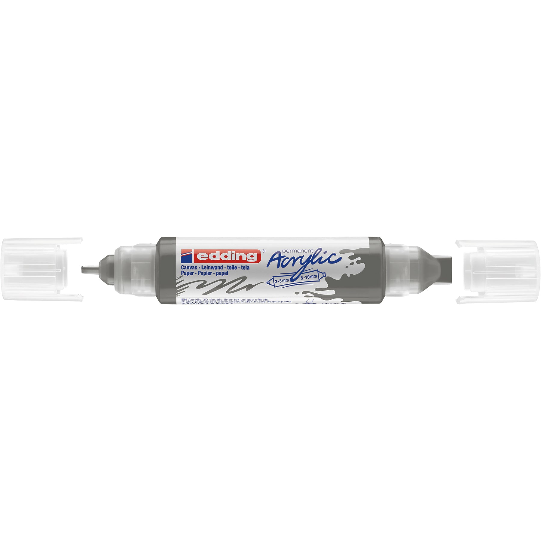 edding 5400 Acrylic 3D Double Liner - Anthracite