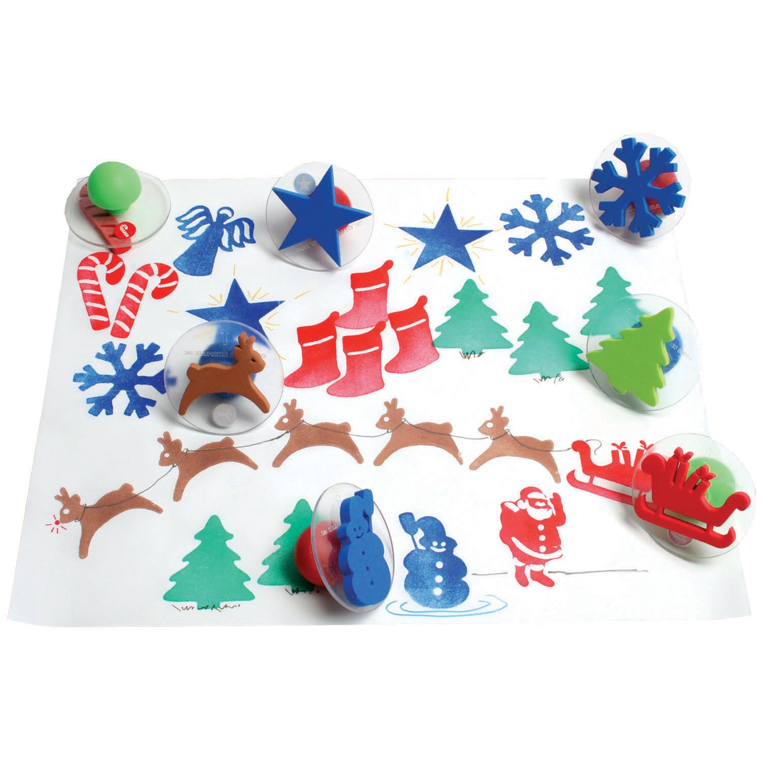 Giant Stampers - Christmas Shapes - Set of 10