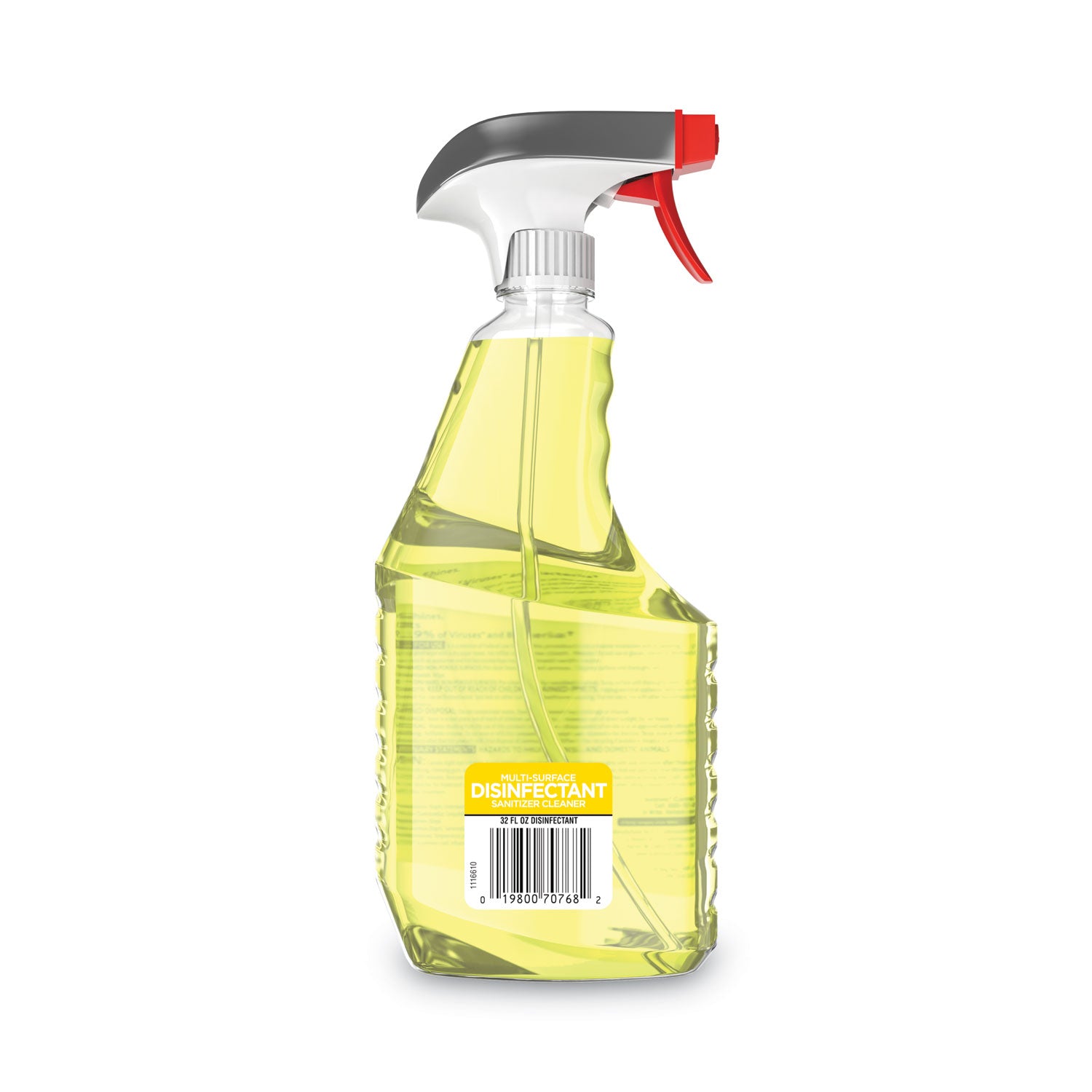 Windex&reg; Multisurface Disinfectant Spray - 32 fl oz (1 quart) - Disinfectant, Streak-free - Yellow - 1 Each