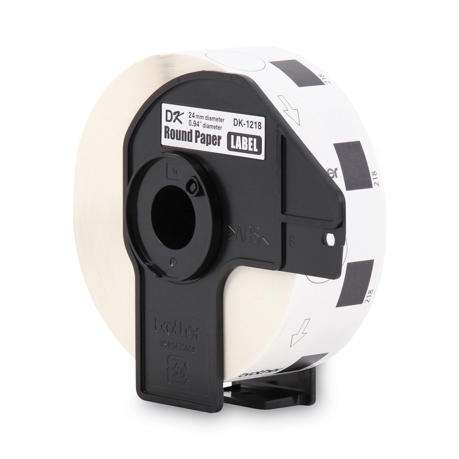 1" Length - Direct Thermal - White - 1000 / Roll - 1 Roll