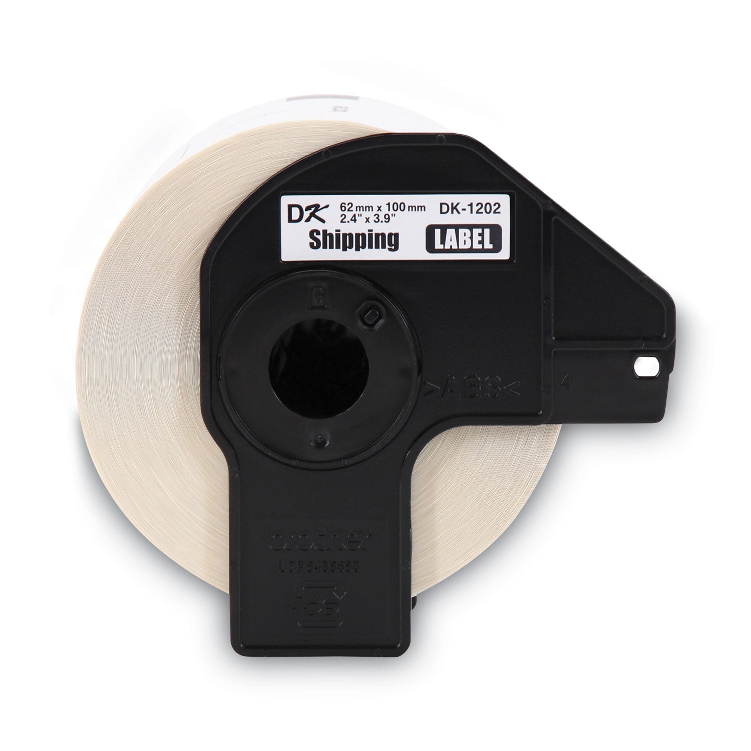 4" Width x 2 2/5" Length - White - Paper - 300 / Roll - 1 Roll