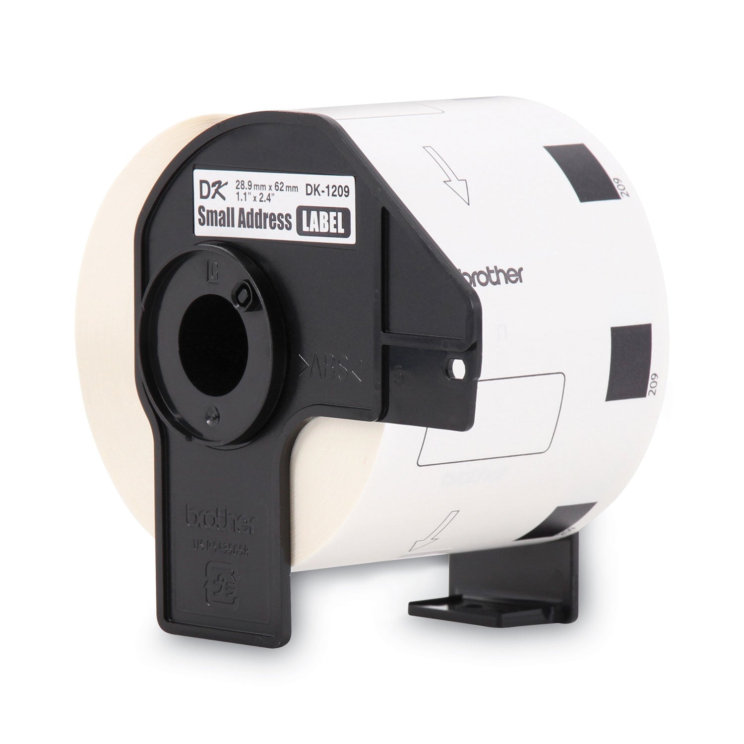 1 9/64" Width x 2 27/64" Length - Rectangle - Direct Thermal - White - 800 / Roll - 1 Roll