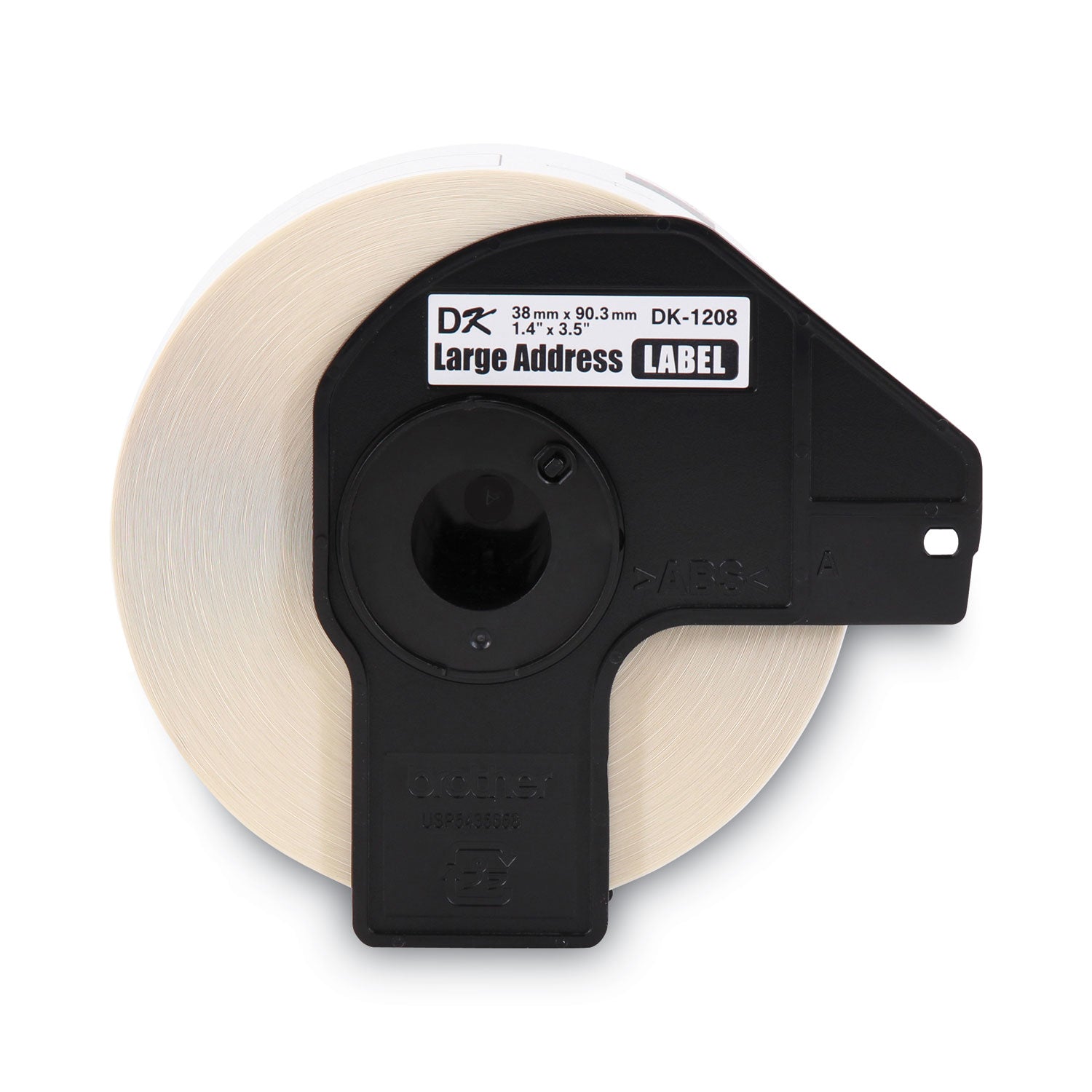 3 1/2" Width x 1 1/2" Length - Rectangle - Direct Thermal - White - Paper - 400 / Roll - 1 Roll
