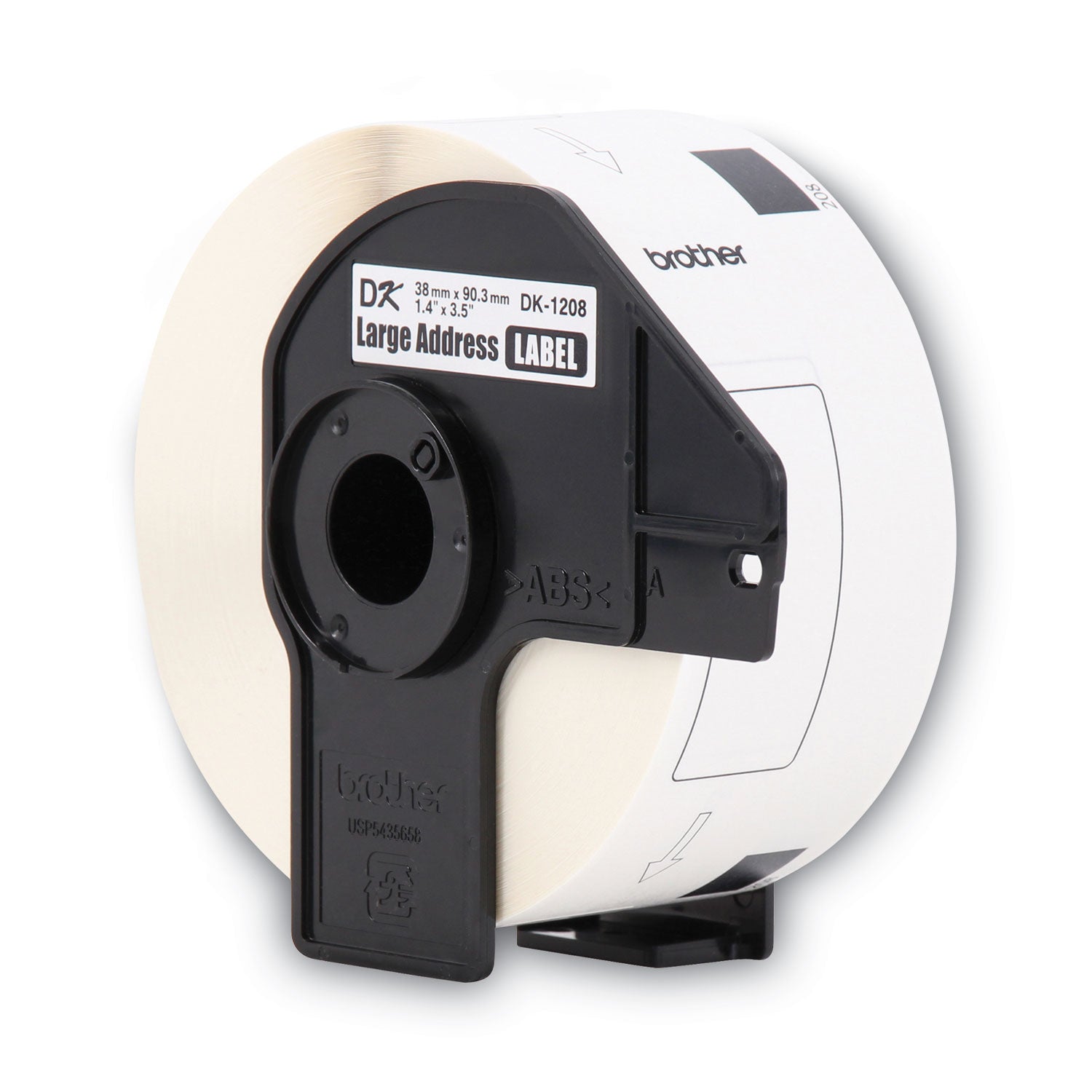 3 1/2" Width x 1 1/2" Length - Rectangle - Direct Thermal - White - Paper - 400 / Roll - 1 Roll