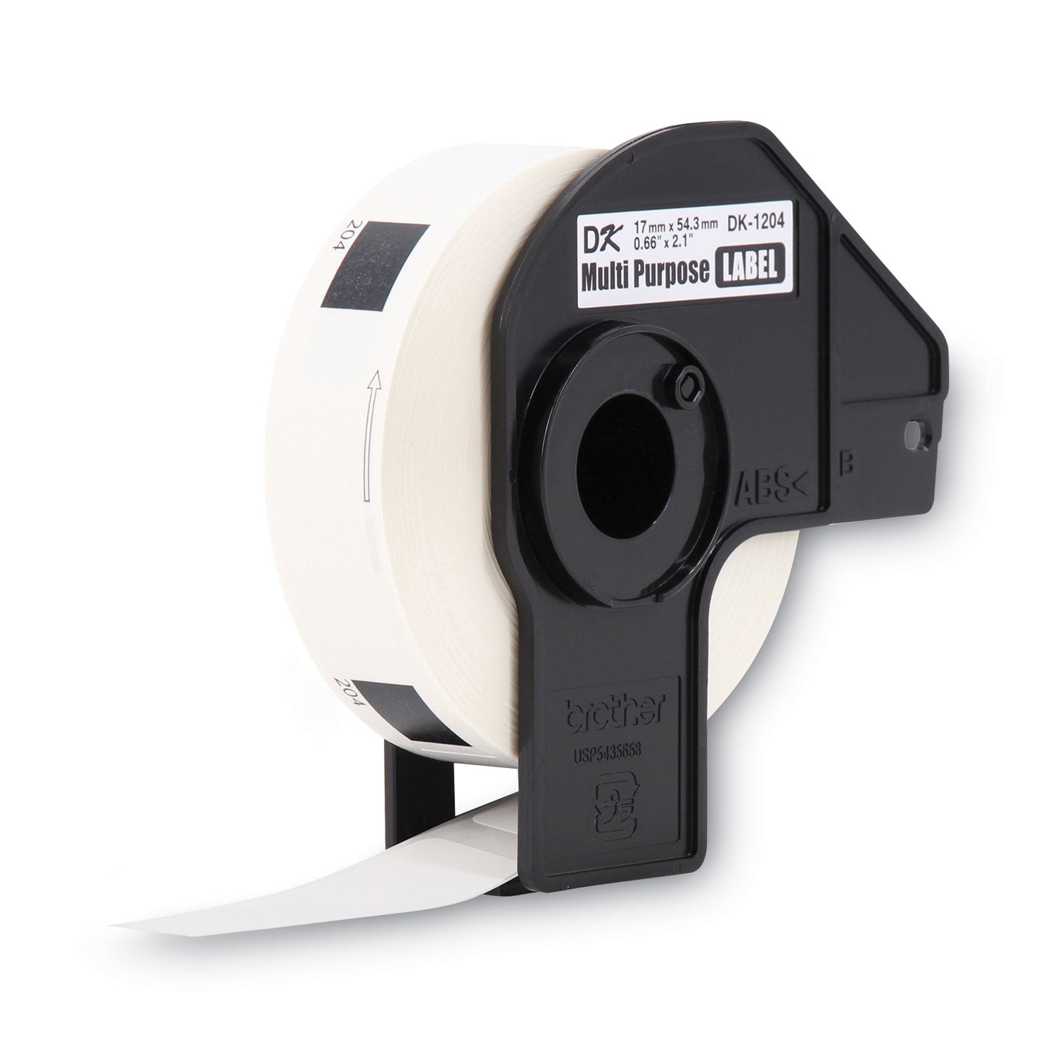2 1/8" Width x 21/32" Length - Rectangle - Direct Thermal - White - Paper - 400 / Roll - 1 Roll