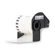 Brother Continuous Length Film Tape - 2 7/16" Width - Direct Thermal - White - 1 Roll