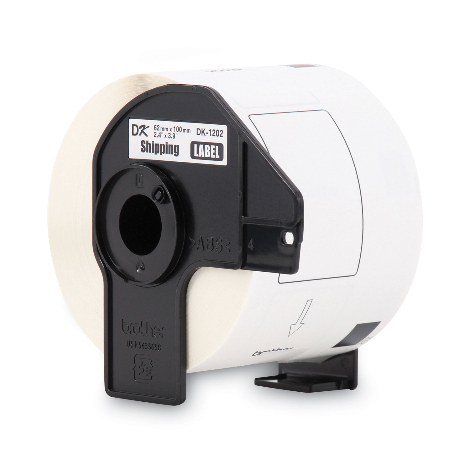 4" Width x 2 2/5" Length - White - Paper - 300 / Roll - 1 Roll