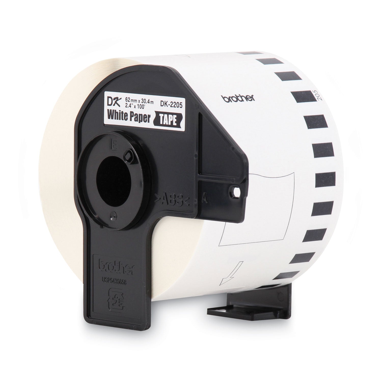 2 2/5" Width x 100 ft Length - Direct Thermal - 1 Roll