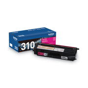Brother TN310M Original Laser Toner Cartridge - Magenta - 1 Each