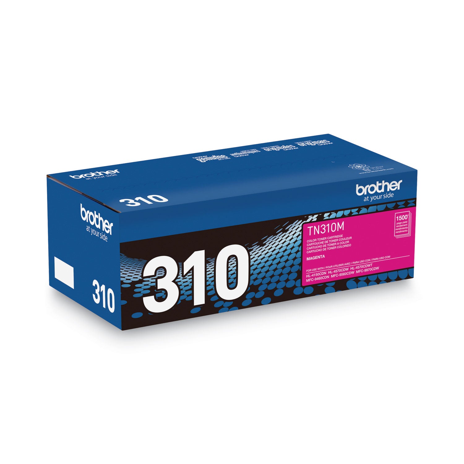 Brother TN310M Original Laser Toner Cartridge - Magenta - 1 Each