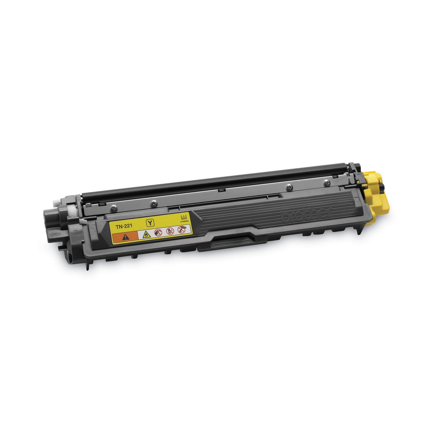 Brother TN221Y Original Standard Yield Laser Toner Cartridge - Yellow - 1 Each