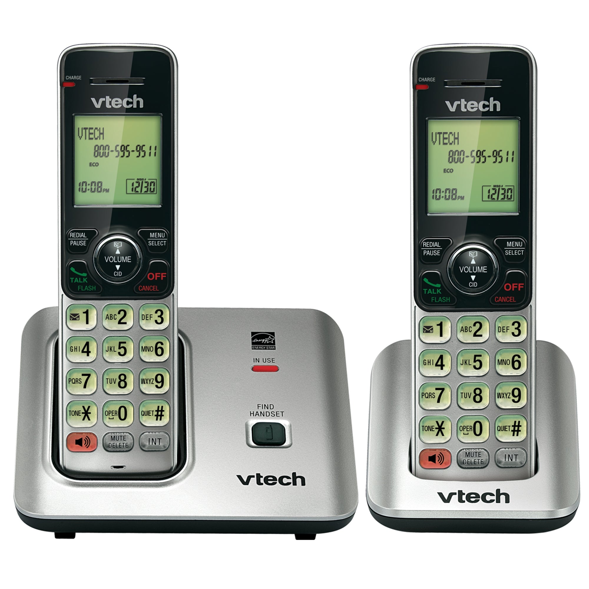Vtech DECT6.0 2-Handset Caller ID Cordless Speakerphone