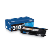 Brother TN310C Original Laser Toner Cartridge - Cyan - 1 Each