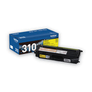 Brother TN310Y Original Laser Toner Cartridge - Yellow - 1 Each