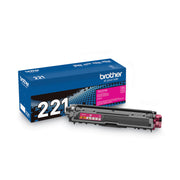Brother TN221M Original Standard Yield Laser Toner Cartridge - Magenta - 1 Each