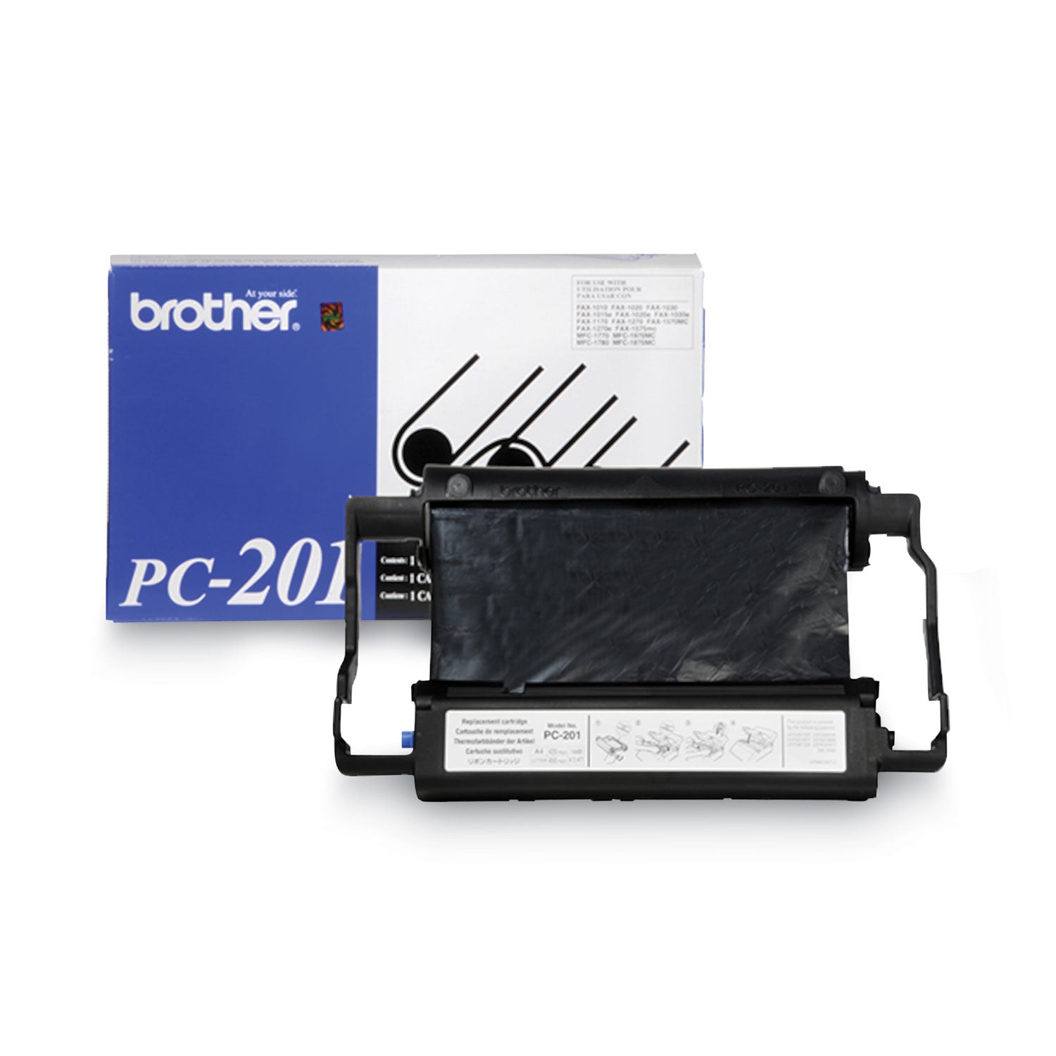 Brother Inkjet Ribbon - Black - 1 Each