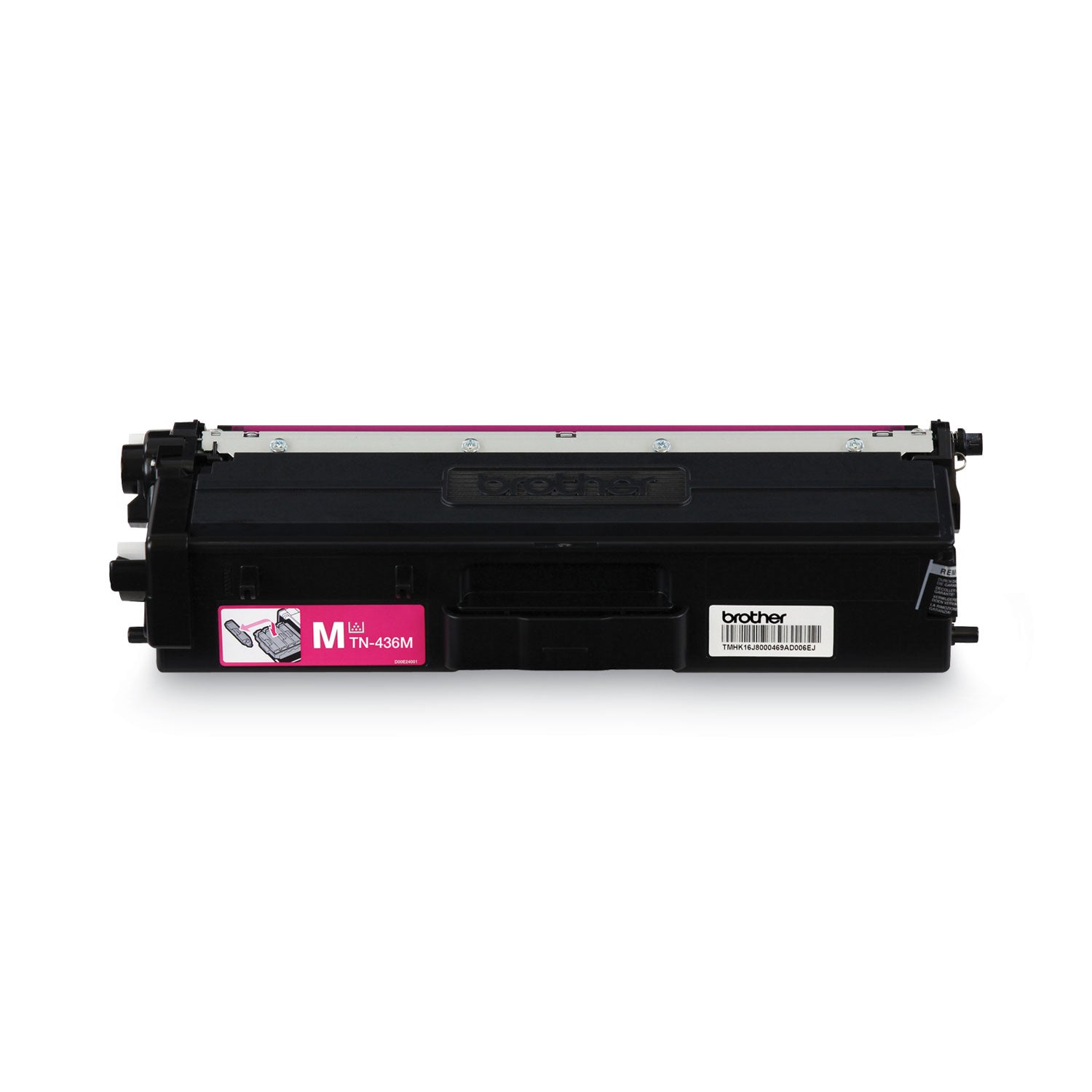 Brother TN436M Original Laser Toner Cartridge - Magenta - 1 Each