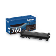 Brother TN-760 Original High Yield Laser Toner Cartridge - Black - 1 Each