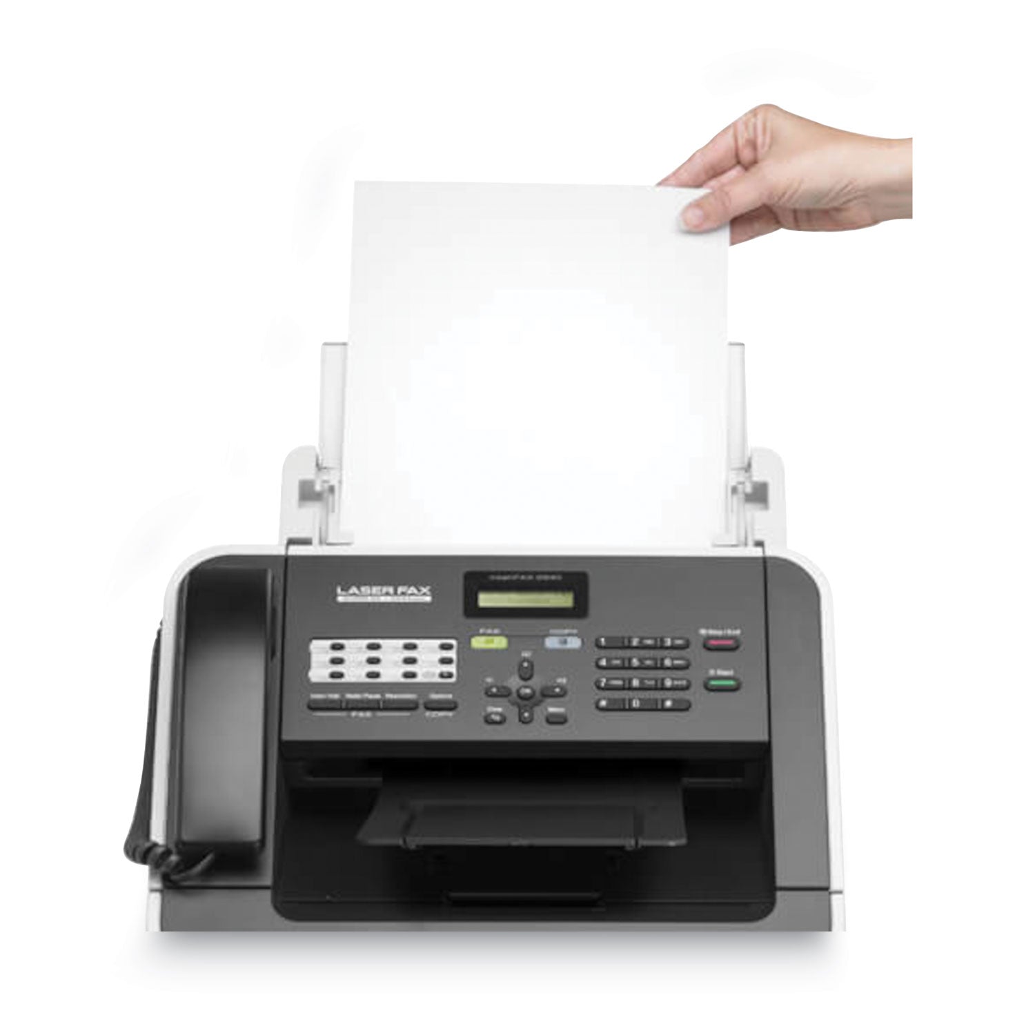 Copier/Fax/Printer - 20 ppm Mono Print - 2400 x 600 dpi Print - Up to 10000 Pages Monthly - 250 sheets Input - Color Scanner - 600 dpi Optical Scan - Monochrome Fax - USB - For Plain Paper Print - 1 Each