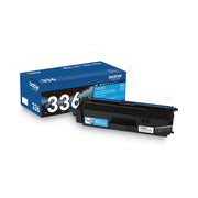 Brother TN336C Original High Yield Laser Toner Cartridge - Cyan - 1 Each