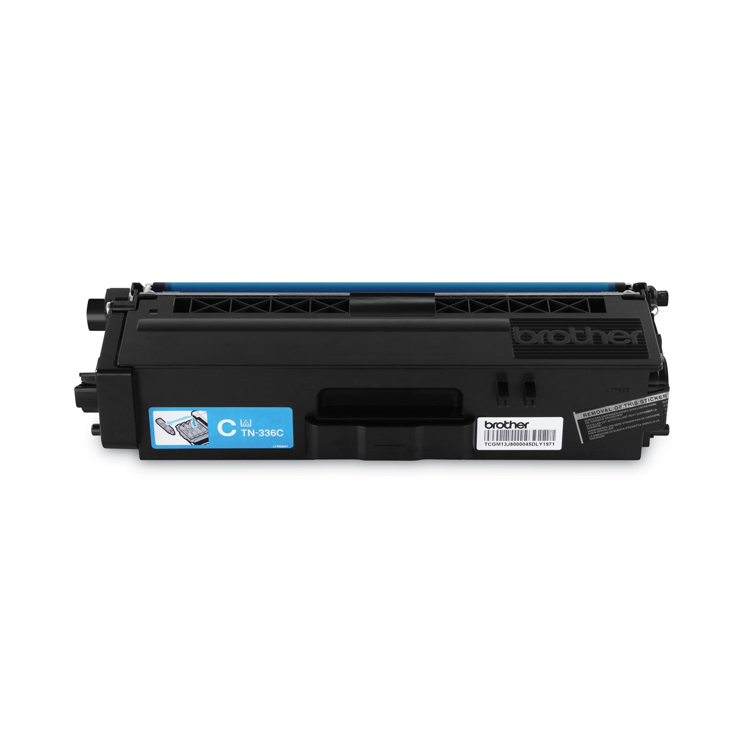 Brother TN336C Original High Yield Laser Toner Cartridge - Cyan - 1 Each