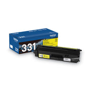Brother TN331Y Original Laser Toner Cartridge - Yellow - 1 Each