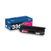 Brother TN336M Original High Yield Laser Toner Cartridge - Magenta - 1 Each