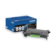 Brother TN880 Original Laser Toner Cartridge - Black - 1 Each