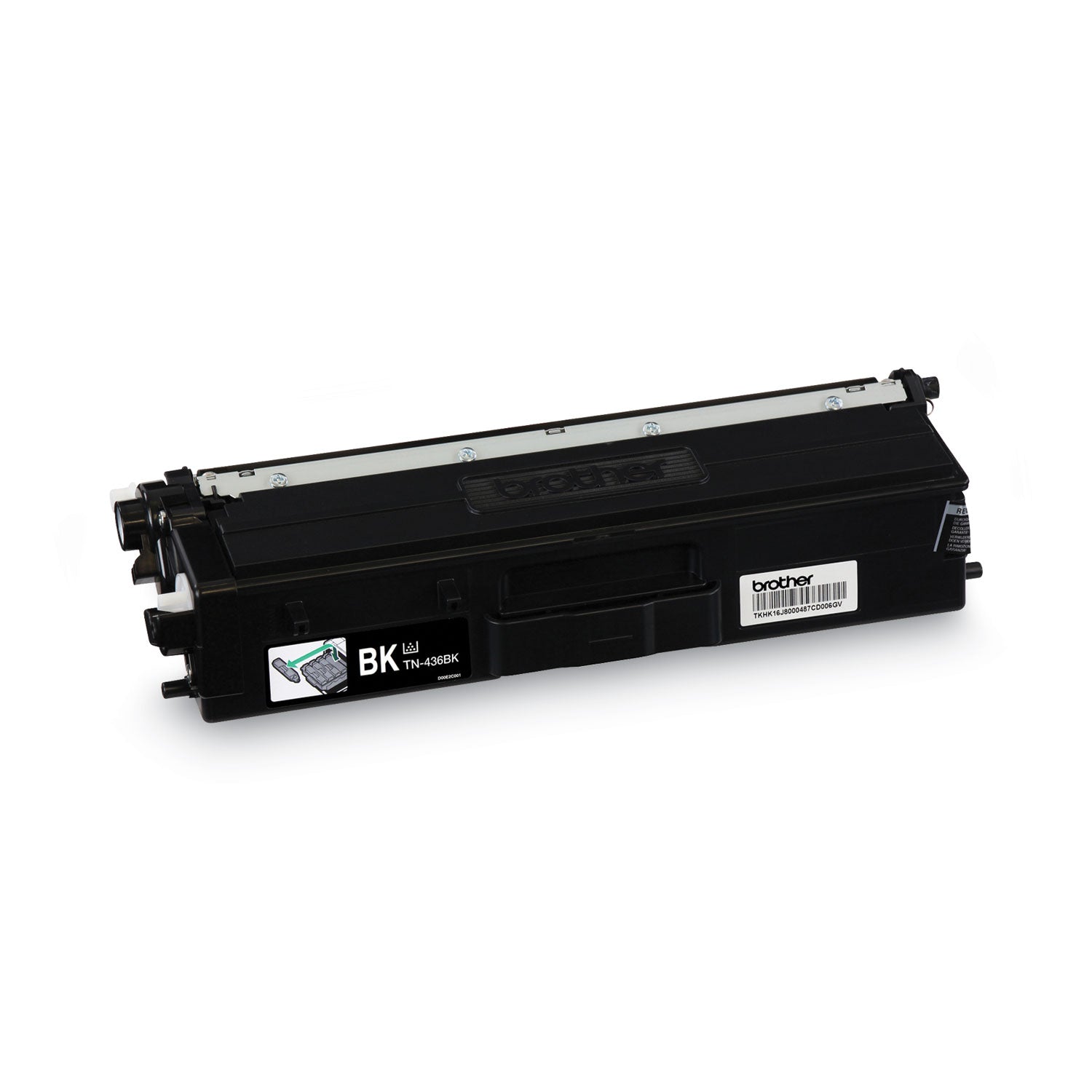 Brother TN436BK Original Laser Toner Cartridge - Black - 1 Each