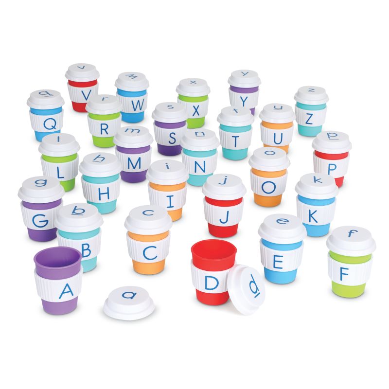 Alphabet Coffee Cups
