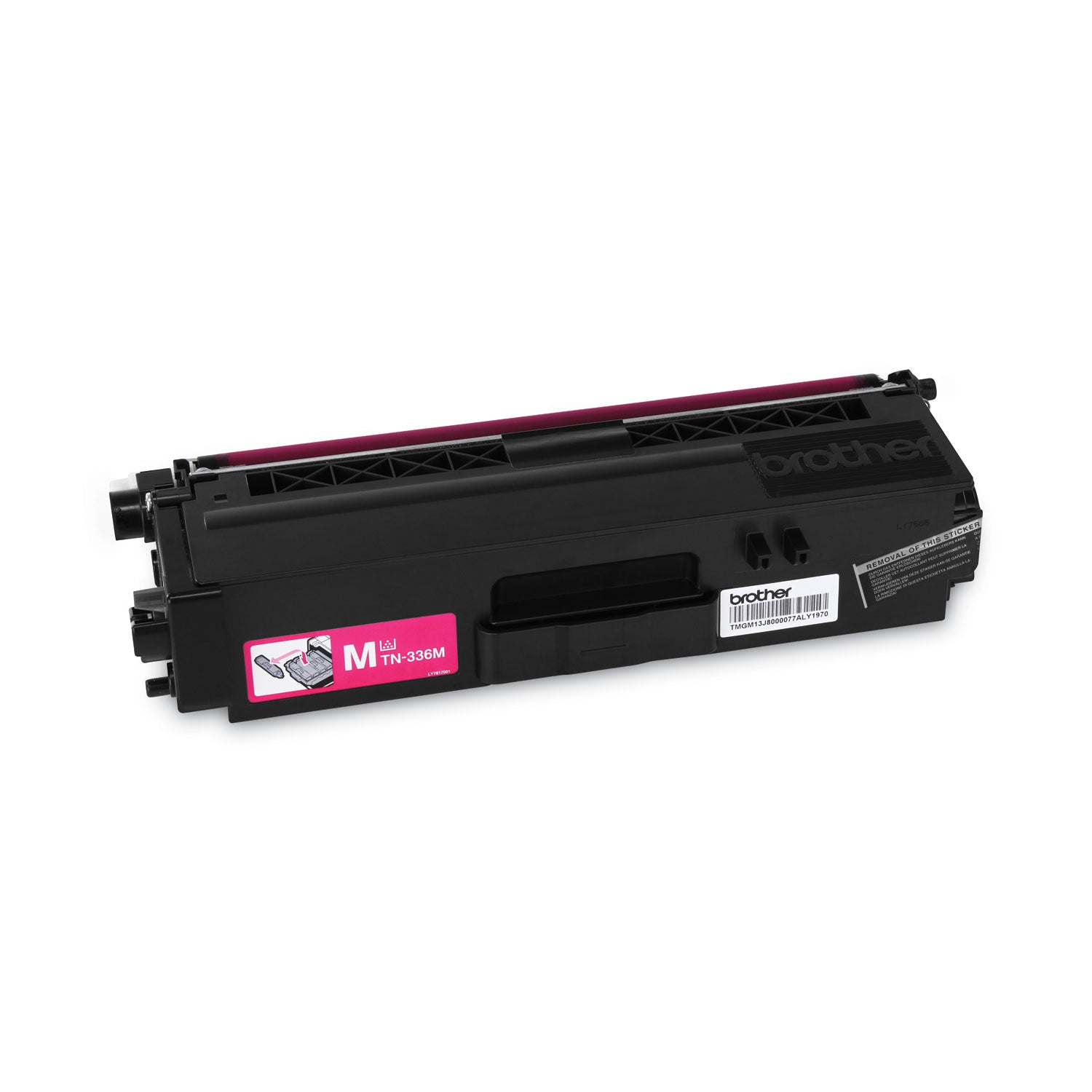 Brother TN336M Original High Yield Laser Toner Cartridge - Magenta - 1 Each