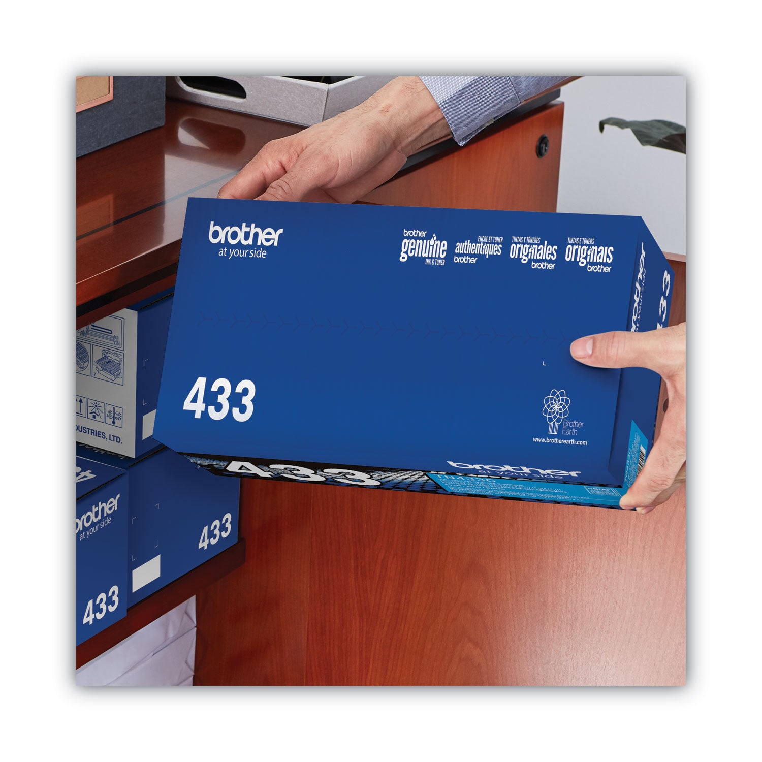 Brother TN433C Original High Yield Laser Toner Cartridge - Cyan - 1 Each
