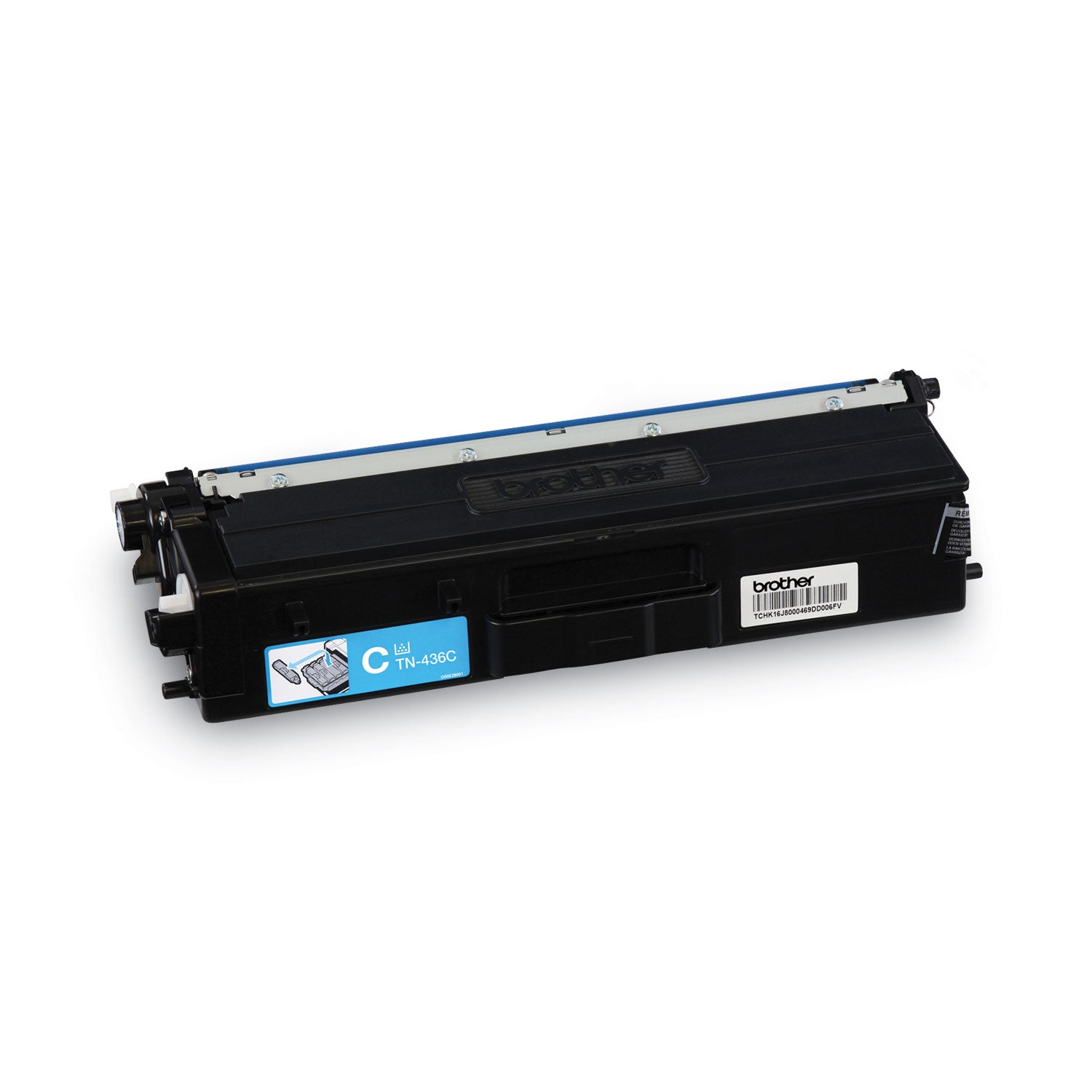 Brother TN436C Original Laser Toner Cartridge - Cyan - 1 Each