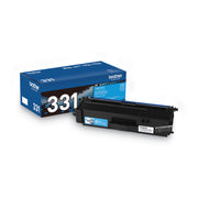 Brother TN331C Original Standard Yield Laser Toner Cartridge - Cyan - 1 Each