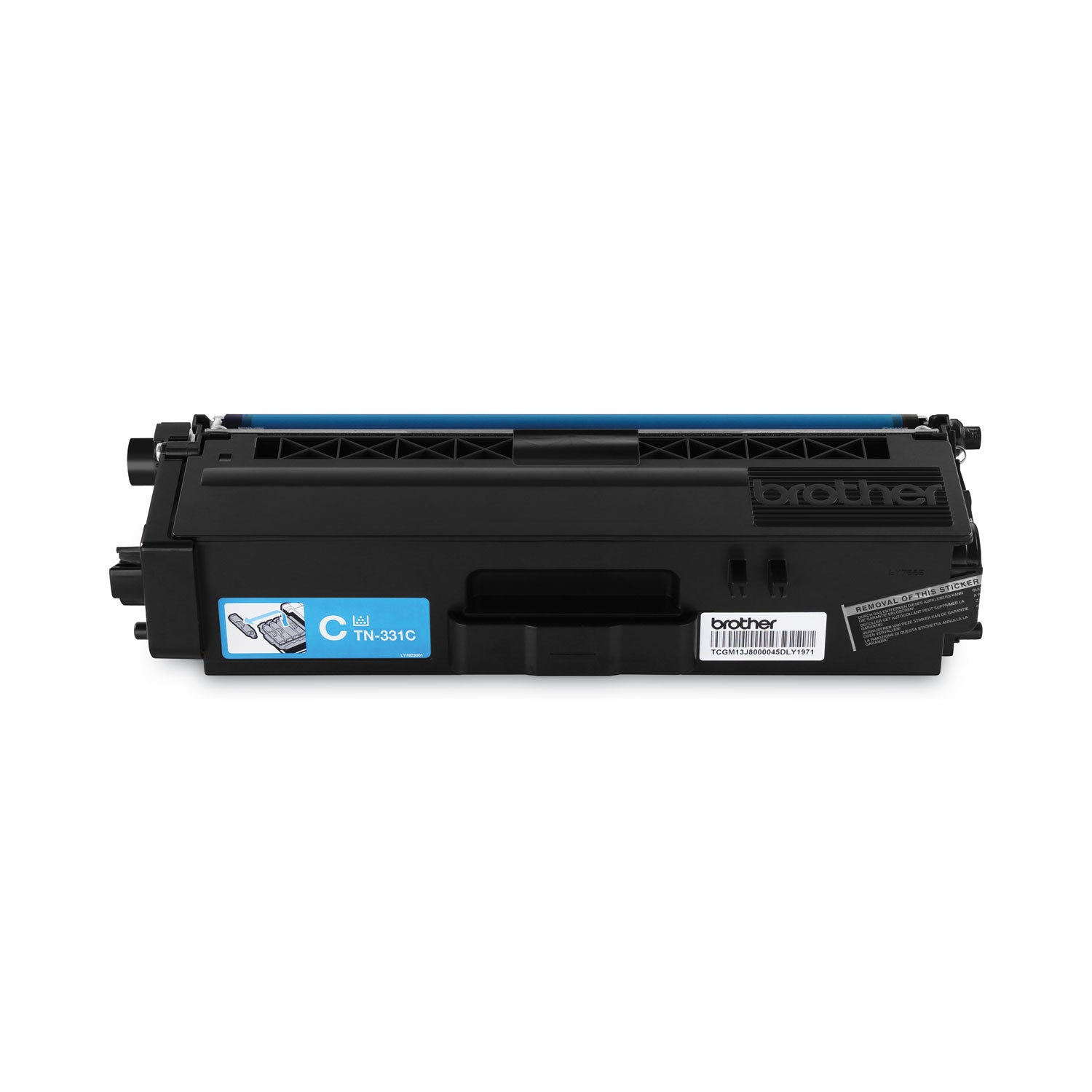 Brother TN331C Original Standard Yield Laser Toner Cartridge - Cyan - 1 Each