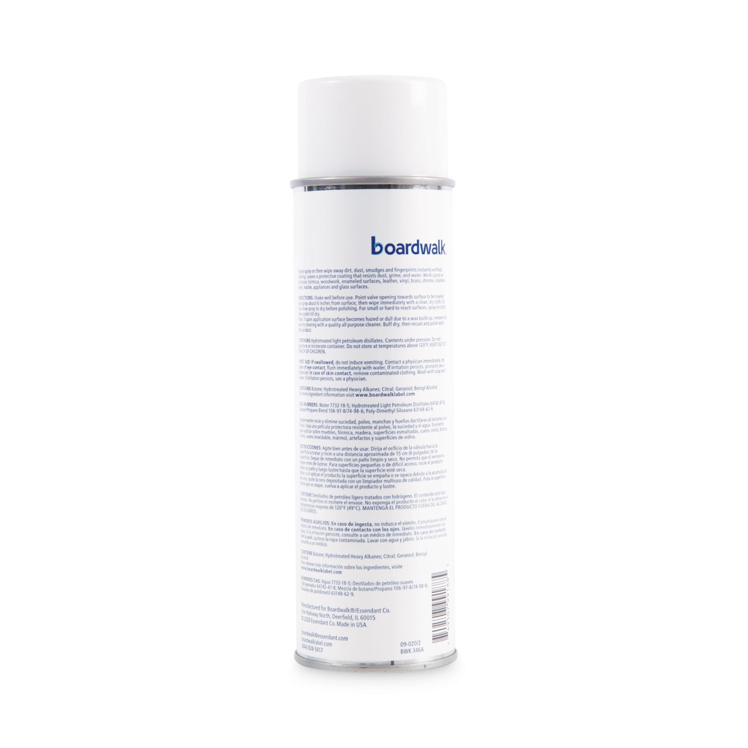 Furniture Polish, Lemon Scent, 19 oz Aerosol Spray