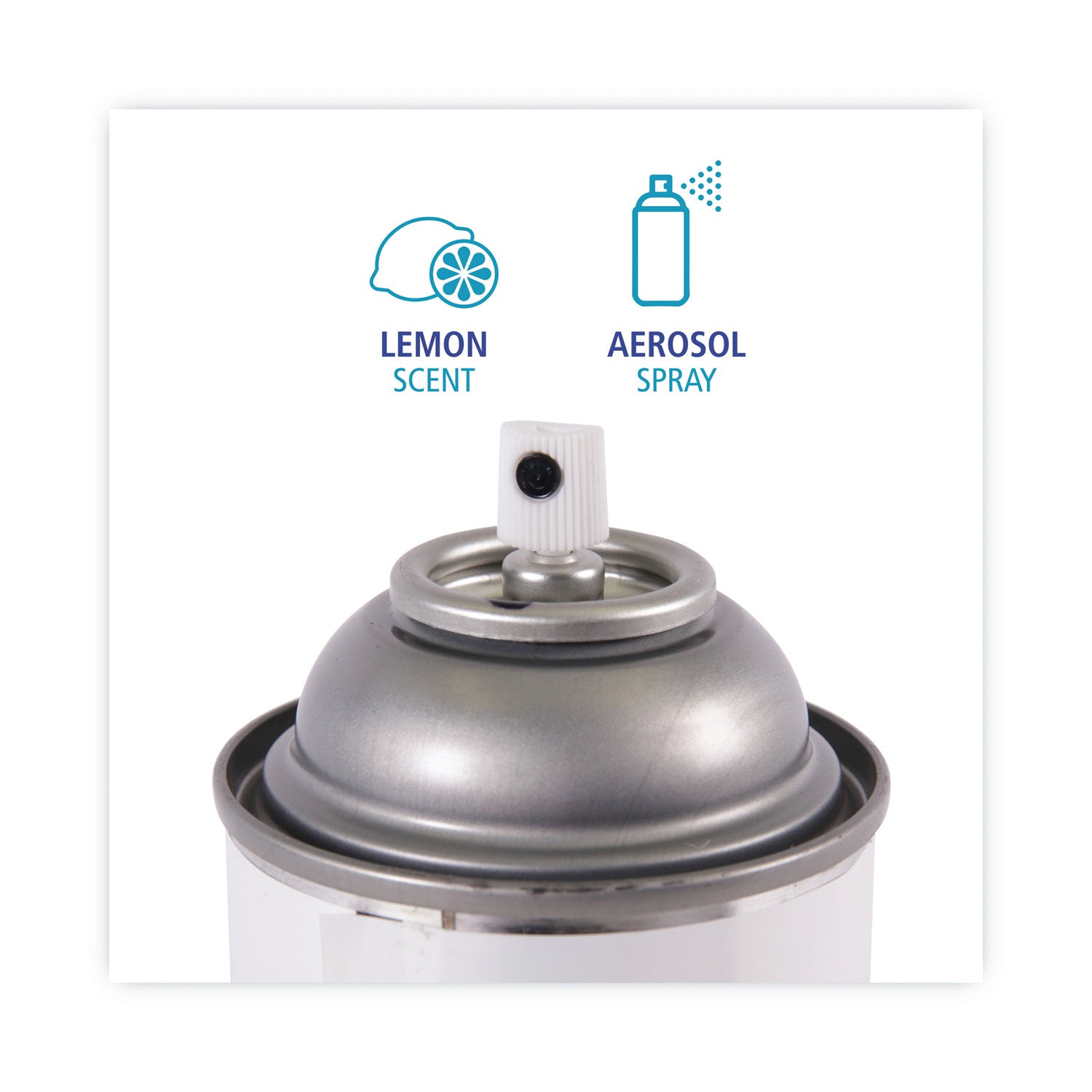 Furniture Polish, Lemon Scent, 19 oz Aerosol Spray, 12/Carton
