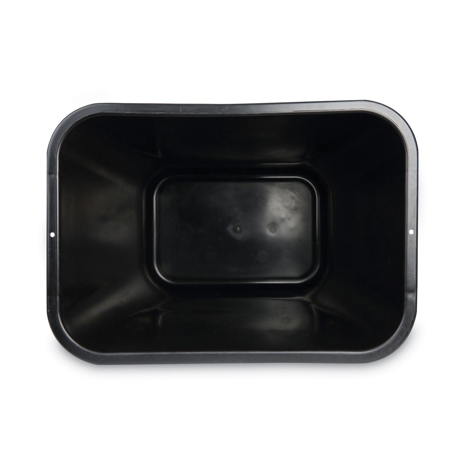 Soft-Sided Wastebasket, 41 Qt, Plastic, Black