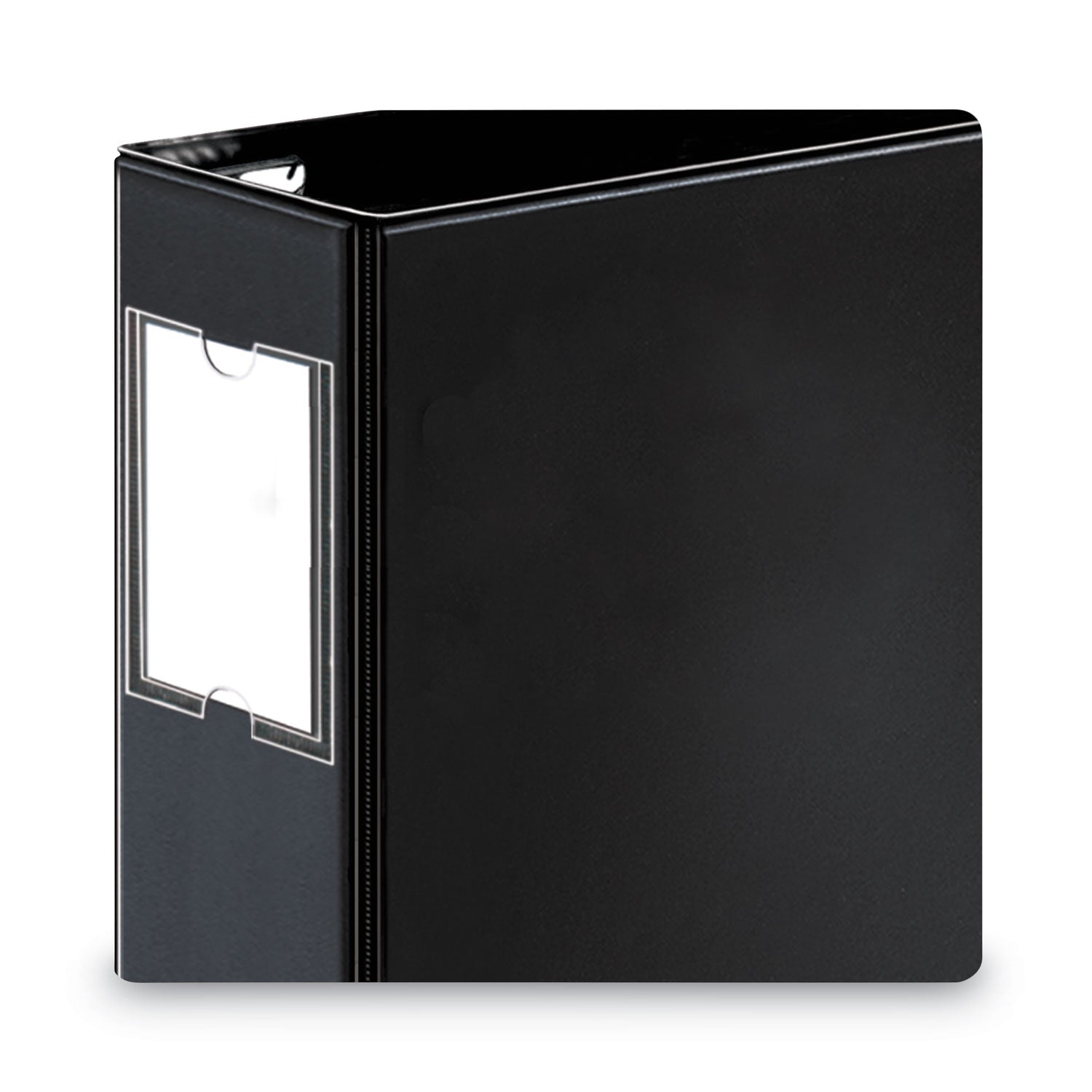 Cardinal Legal-Size Slant-D Binder, 2" Capacity, 540 Sheet, 3 D-Rings, 8.5" x 14", 1.5" Spine, Vinyl, Black, Recycled, Label Holder, Hinged, Heavyweight, 1 Each