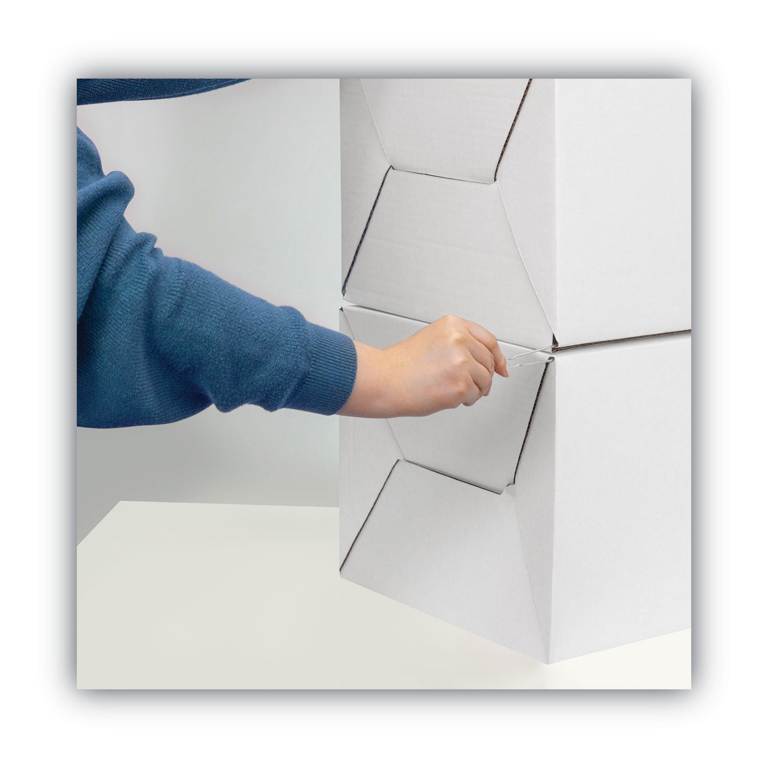 Bankers Box Stor/Drawer Steel Plus File Storage System, Legal Size, Heavy Duty, Stackable, Kraft/Green, Fiberboard/Steel/Plastic, 6/Carton