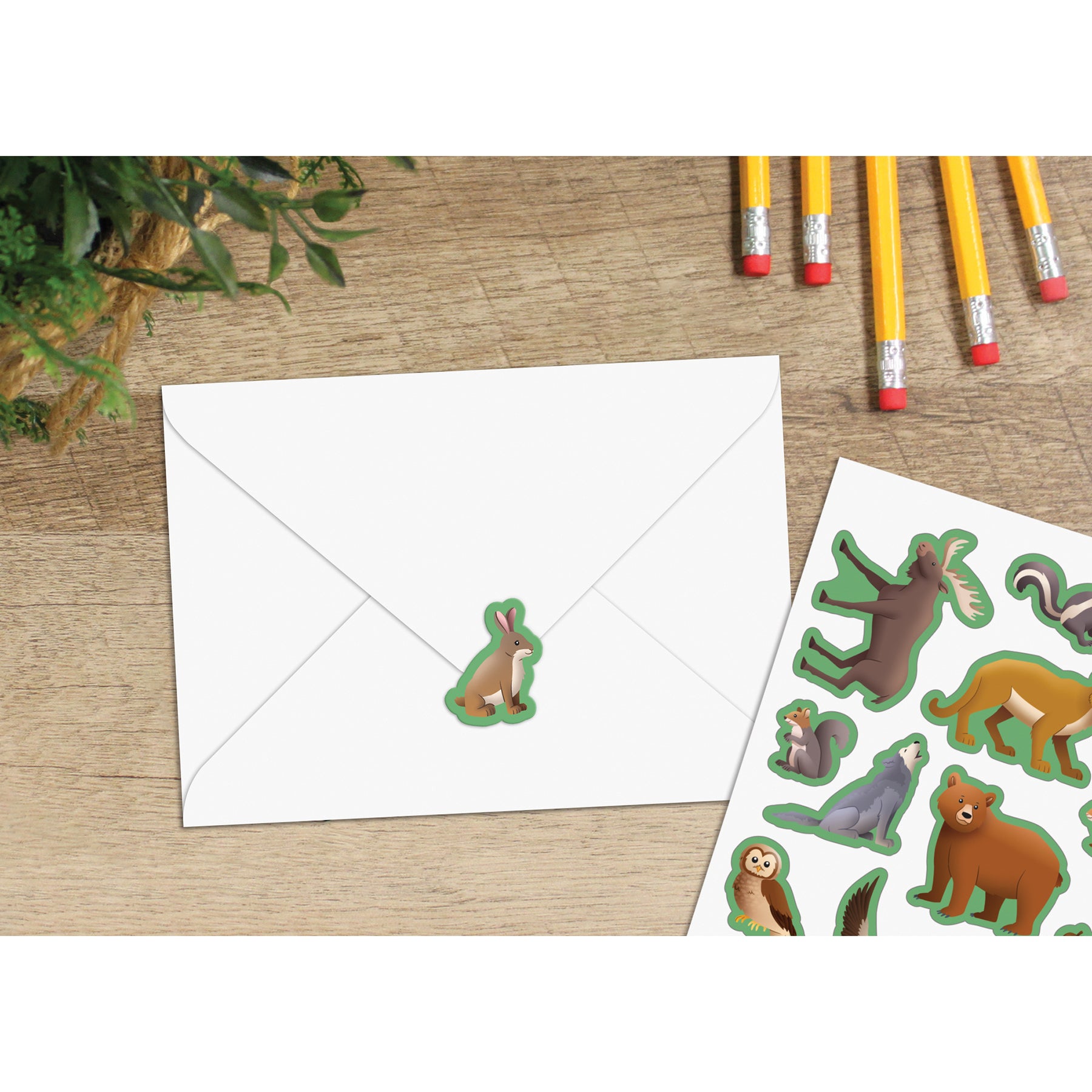 Woodland Animals Stickers, Pack of 120