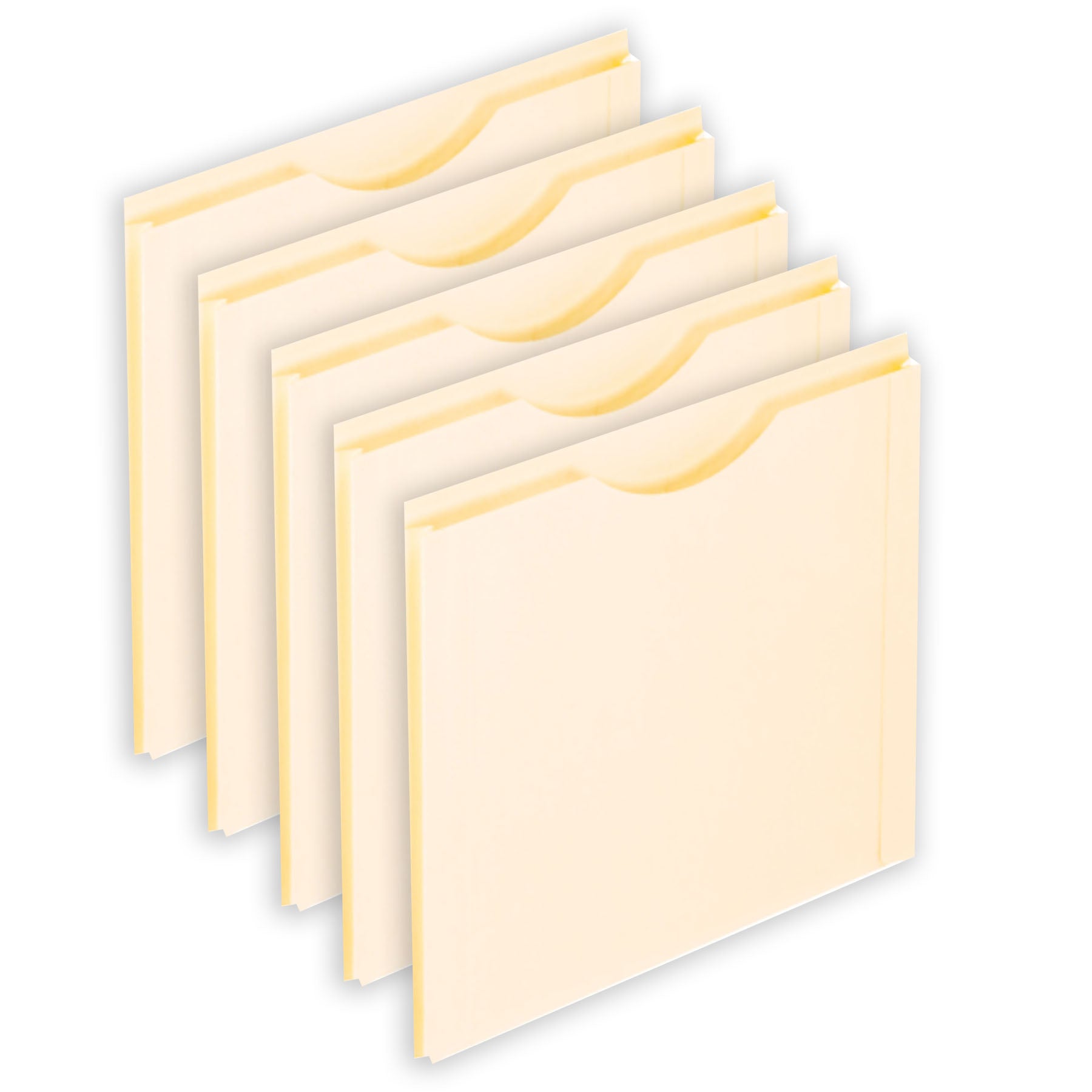 Manila File Jacket, 1" Expansion, Letter Size, Box of 50