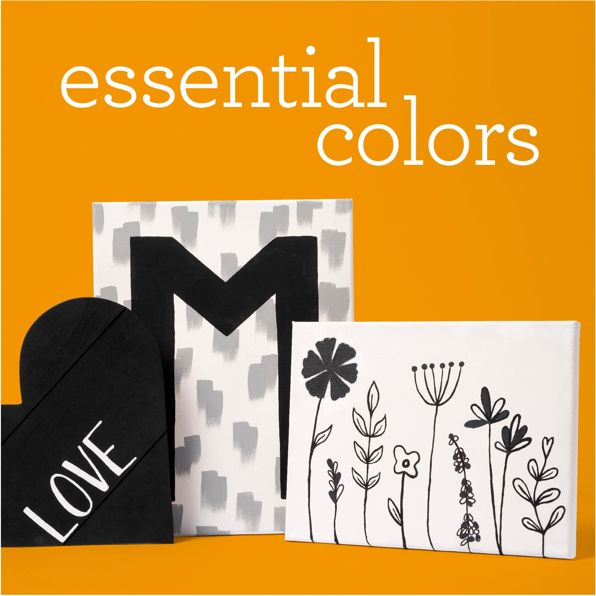 Acrylic Paint Matte, Gallon, Black