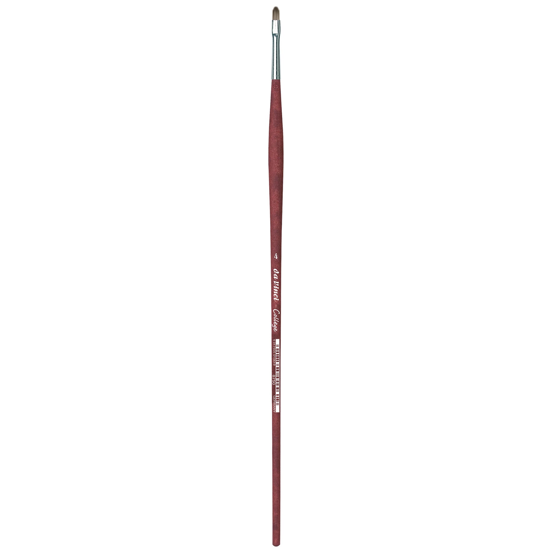 COLLEGE Student Brush, Synthetic, Acrylic & Oil, Filbert, Series 8750, Size 4