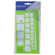 Technical Squares Drawing & Drafting Template