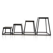 Power-Plyo Box Starter Set Black (1 ea: 12", 18", 24", 30")