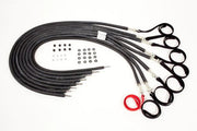 Shuttle MVP Headend Elasticords, Set of 8 (7 Black, 1 Red Tether)